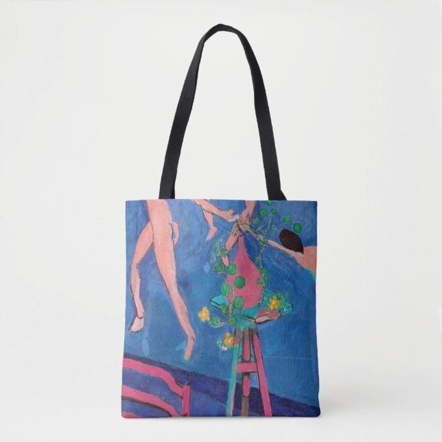 Bolsa Tote Flores de Nasturtium no Atelier, Matisse (Frente)
