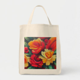 Bolsa Tote Flores de outono