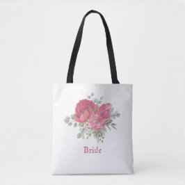 Bolsa Tote Flores De Protea