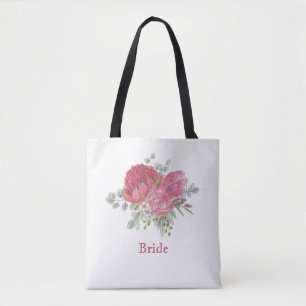 Bolsa Tote Flores De Protea