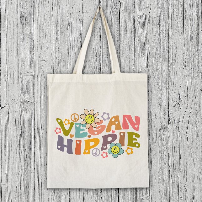 Bolsa Tote Flores de Trendy de Vegan de Aquarela Retrospectiv (Criador carregado)