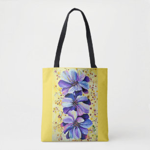 Bolsa Tote Flores delfinas