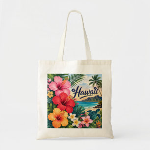 Bolsa Tote Flores do Havaí