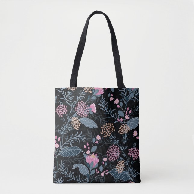 Bolsa Tote Flores do Jardim de Florença da Flora de Verão (Frente)