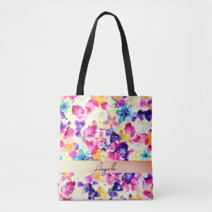 Bolsa Tote Flores do Prado das Florestas