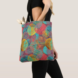 Bolsa Tote Flores Douradas Etéreas - Harmonia Floral Sem Cost