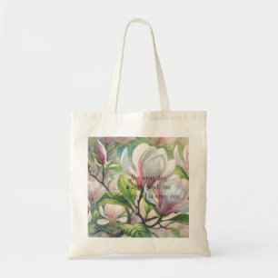 Bolsa Tote Flores e cotação da Magnolia