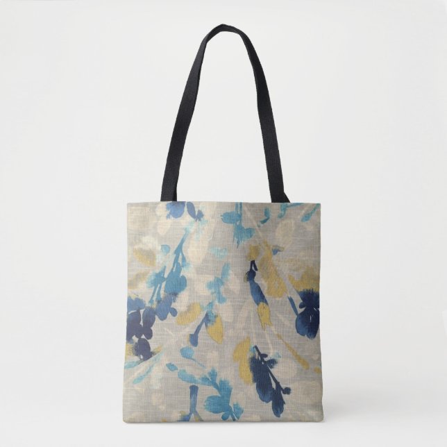 Bolsa Tote Flores e folhas (Frente)