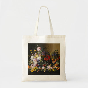 Bolsa Tote Flores e Frutas de Vintage Stress Life