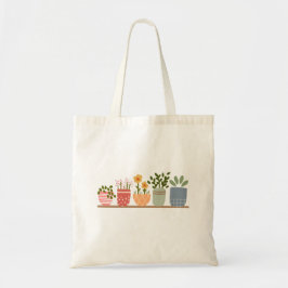 Bolsa Tote Flores Empotadas Caprichosas Compras Eco Reutilizá