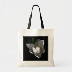 Bolsa Tote Flores Flor Solteiro Magnolia Branca
