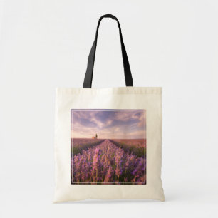 Bolsa Tote Flores   França Lavanda do Sul
