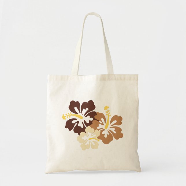 Bolsa Tote Flores Havaianas Brown Tote Bag (Frente)