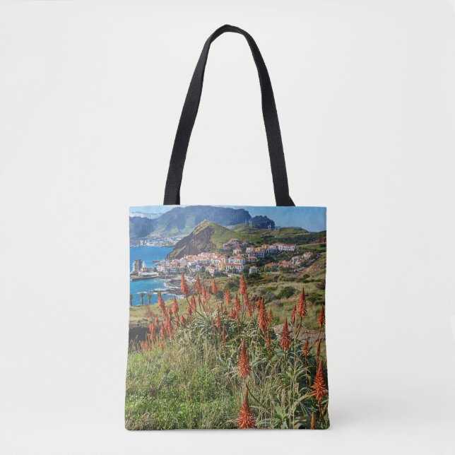 Bolsa Tote Flores | Ilha da Madeira Portugal (Frente)