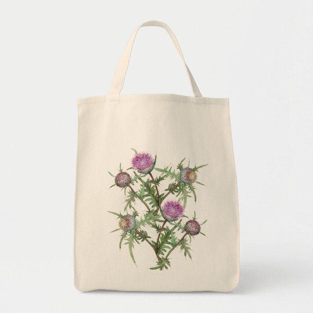 Bolsa Tote Flores-liste (Frente)