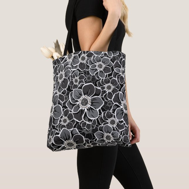 Bolsa Tote Flores Mandala 5 (Close Up)