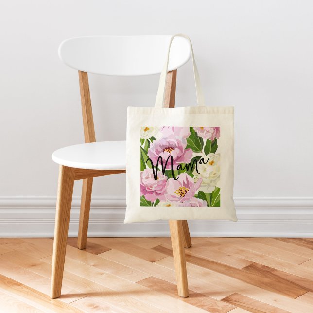 Bolsa Tote Flores Modernas (Criador carregado)