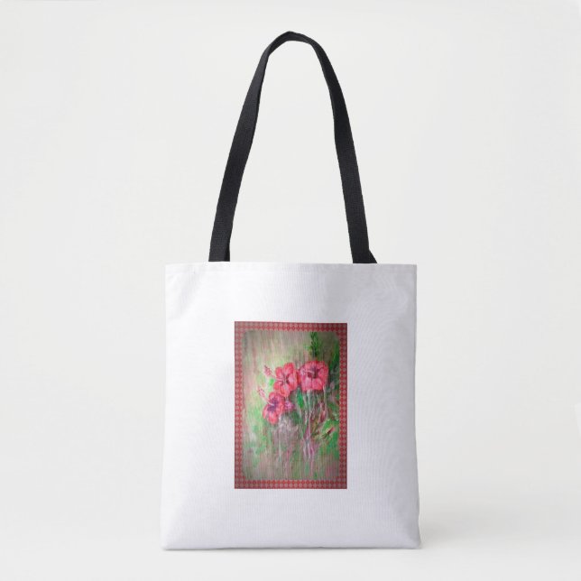 Bolsa Tote Flores na Chuva (Frente)