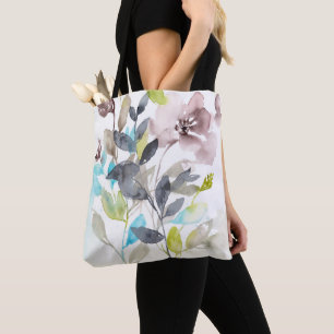 Bolsa Tote Flores na Mistura