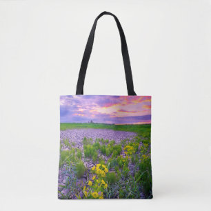 Bolsa Tote Flores North Dakota Red River Valley