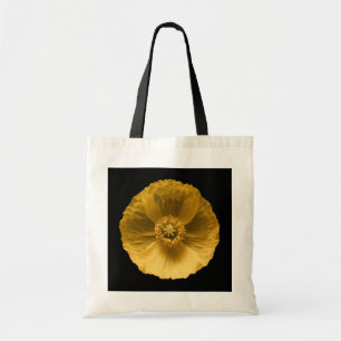 Bolsa Tote Flores Papoila amarela