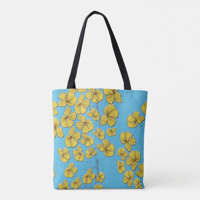 Bolsa Tote Flores para a Ucrânia (Verso)