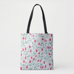 Bolsa Tote Flores Pequenas: Sem Costura