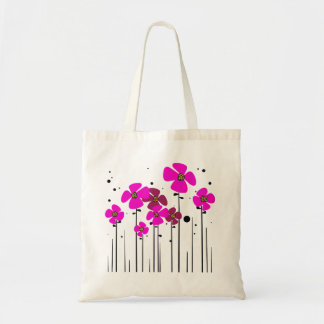 Bolsa Tote Flores rosa