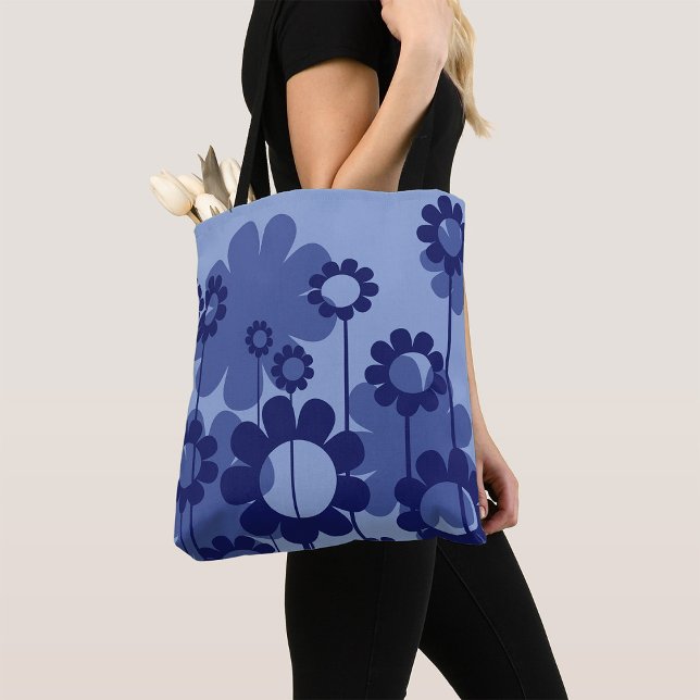 Bolsa Tote Flores Roxas (Criador carregado)