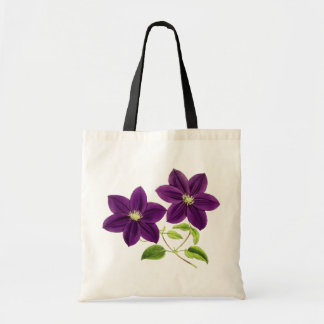 Bolsa Tote Flores Roxas 4 Todos os Sacos