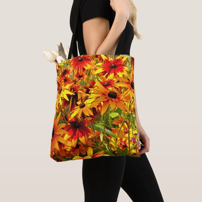 BOLSA TOTE FLORES RUDBECKIA (Close Up)