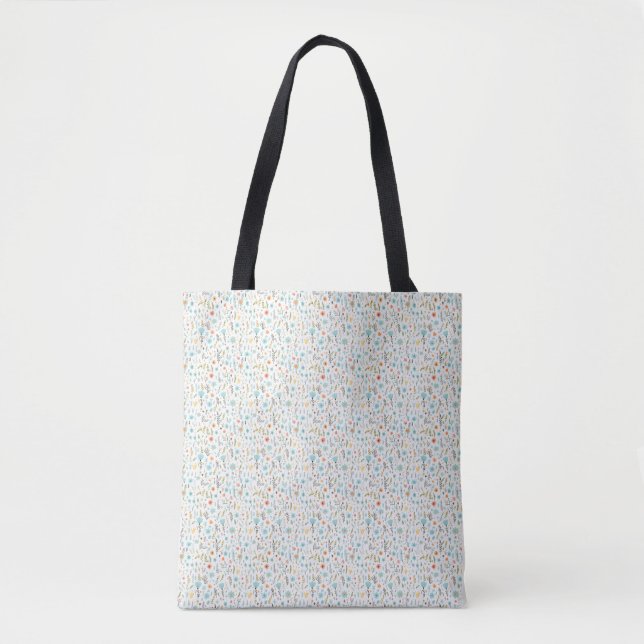 Bolsa Tote Flores São A Poesia Da Terra (Frente)