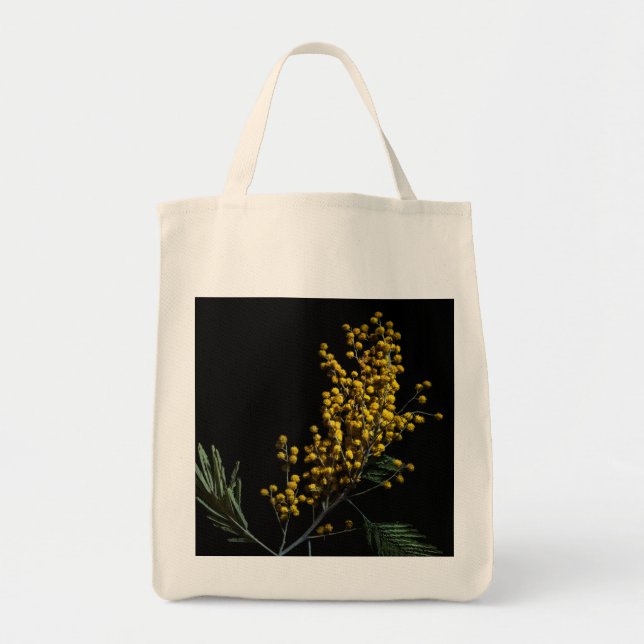 Bolsa Tote Flores Silver Wattle (Frente)