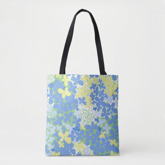 Bolsa Tote Flores silvestres design (Frente)
