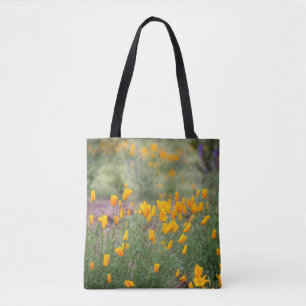 Bolsa Tote flores silvestres lindas e perfumadas que crescem
