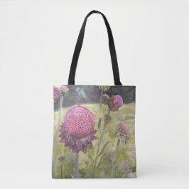 Bolsa Tote Flores Silvestres Roxas