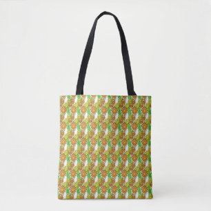 Bolsa Tote - Flores Tridimensionais