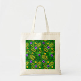 Bolsa Tote flores tropicais