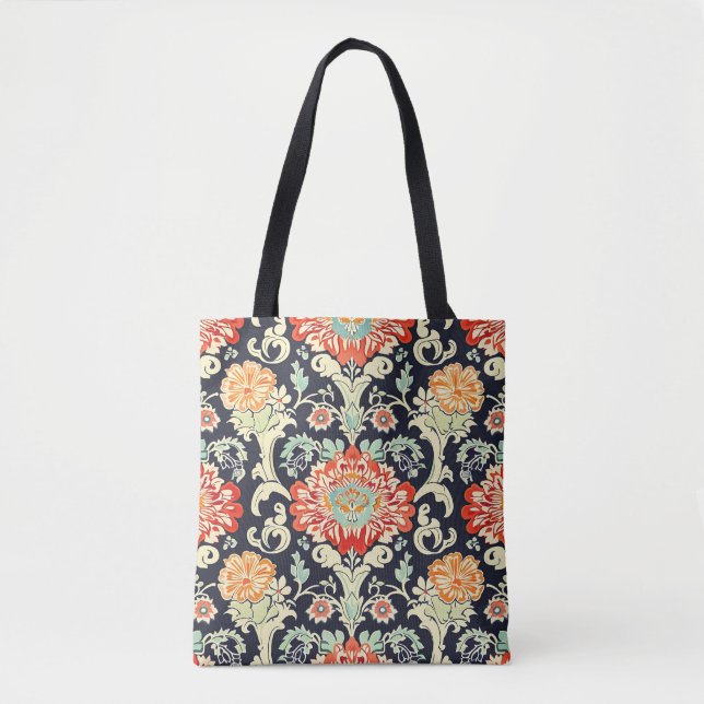 Bolsa Tote Flores Vintage (Frente)