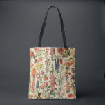 Bolsa Tote Flores Vintage por Adolphe Millot<br><div class="desc">Flores Vintage de Adolphe Millot. 
Visite minha loja para obter um design mais interessante e mais opções de cores => zazzle.com/colorfulworld*</div>