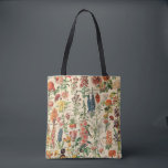 Bolsa Tote Flores Vintage por Adolphe Millot<br><div class="desc">Flores Vintage de Adolphe Millot. 
Visite minha loja para obter um design mais interessante e mais opções de cores => zazzle.com/colorfulworld*</div>