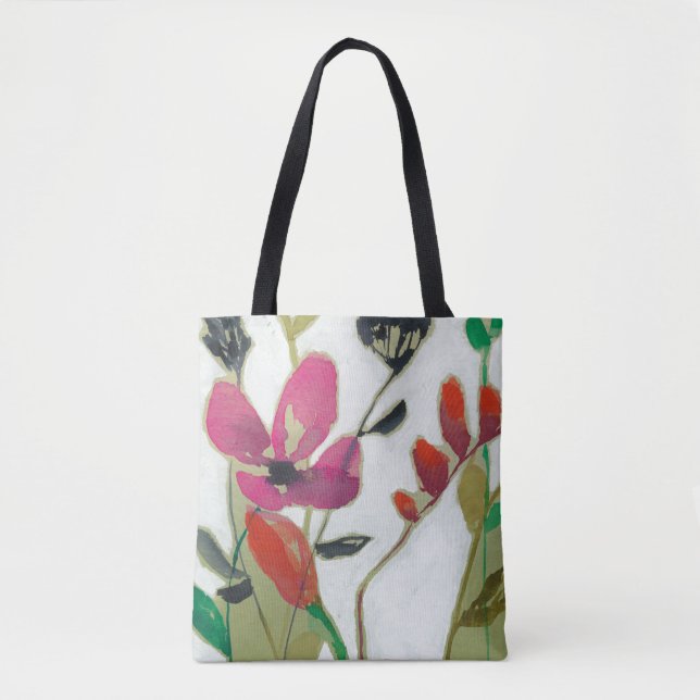 Bolsa Tote Flores vivas I (Frente)
