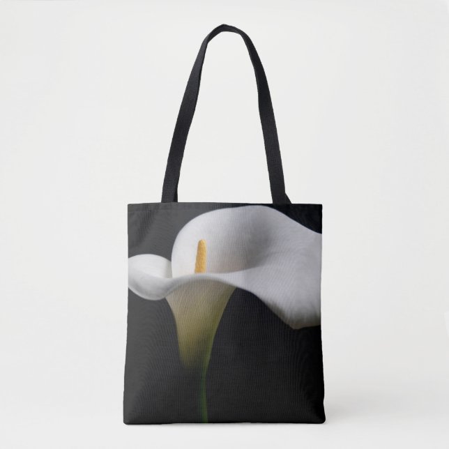 Bolsa Tote Flores | White Calla Lily (Frente)