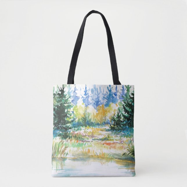 Bolsa Tote Floresta (Frente)