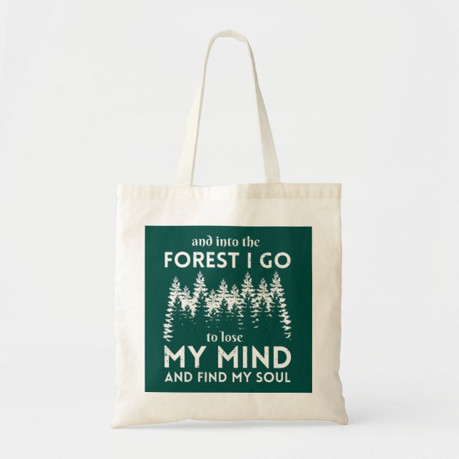 Bolsa Tote Floresta (Frente)