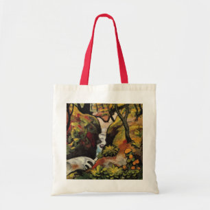 Bolsa Tote Floresta Brook por August Macke Expressionismo Vin