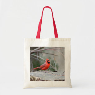 Bolsa Tote Floresta cardinal