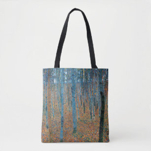 Bolsa Tote Floresta de Abetos de Gustav Klimt Tannenwald Árvo