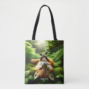 Bolsa Tote Floresta de Raposa Fantasia