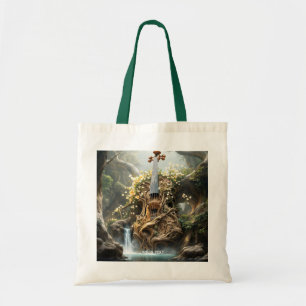 Bolsa Tote Floresta de Violino Gigante Fantasy